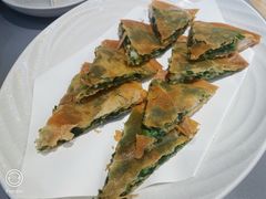 韭菜鲜虾薄饼-桂满陇·蟹黄小笼汤包(中山公园店)