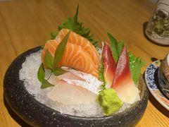 刺身三品拼盘-隐鮨日料(北辰三角洲店)