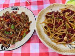 酸辣土豆丝-饶品富牛魔王辣味烧菜馆(船山路总店)