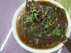 清蒸多宝鱼-叶存利海鲜大馅饺子(东戴河止锚湾店)