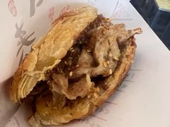 鸡皮夹烧饼-老徐烧烤涮肚(交道口店)