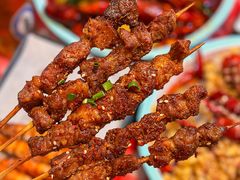 科尔沁蒙古现烤羊肉串-吉利龙虾·新派海鲜烧烤