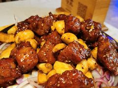 黑蒜子牛肉粒-乾园(天河城店)