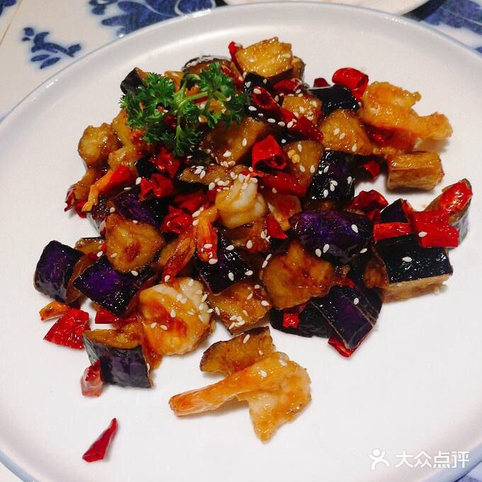 老年人的菜单一宫保茄子