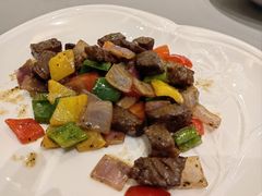 彩椒牛肉粒-潮府馆·非遗潮州菜·世纪公园(新国际博览中心店)