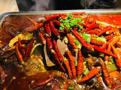 -探鱼·鲜青椒爽麻烤鱼(西南商都店)