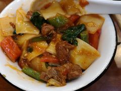 炒面片-巴依老爷新疆美食(牡丹园店)