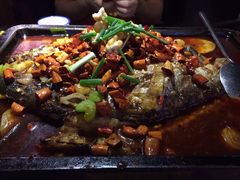 -探鱼·鲜青椒爽麻烤鱼(三水广场店)