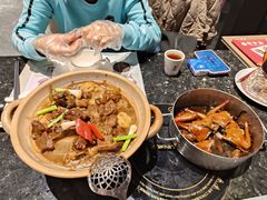 红焖秘制羊肉煲-新兴·金羊座·粤菜点心(乐峰店)