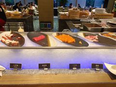 自助取餐区-金海湾自助餐厅(金陵饭店)