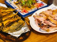 干炸黄花鱼-老东镇啤酒屋海鲜加工·蒸汽海鲜·海鲜烧烤(台东店)