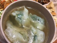 荠菜水饺和小饼-素满香·食养自助(建邺万达店)
