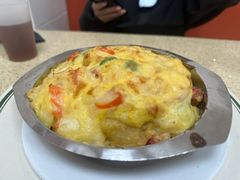 芝士海鲜焗饭海鲜-彩香园咖啡美食(海南花园第2座店)