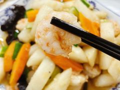 山药家常小炒-1910老鲁味海鲜·戳子肉·青岛菜(金沙滩店)