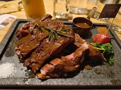 香草烤战斧牛排-原石牛扒·约会餐厅(龙城万科里店)