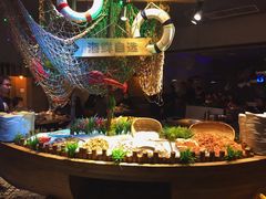 自助取餐区-佰烧海鲜烤肉火锅自助(熙地港店)