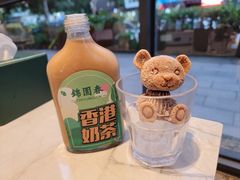 幸运小熊奶茶-锦园春香港茶餐厅(西海湾旗舰店)