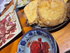 炸窝头抹臭豆腐-赵胖炙子烤肉&深夜酒馆(簋街店)