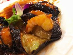 鲜虾酿茄盒-大眼锅贴水饺(河东店)