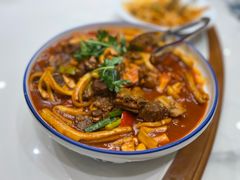 羊肉炒拉条-飞天大厦清真餐厅
