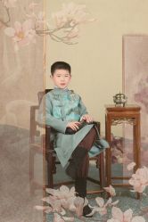 -后宫·古装汉服京剧儿童亲子全家福摄影