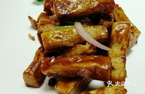 Sweet Potato with Sauce