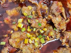 水煮牛肉-北大地皖峰饭馆