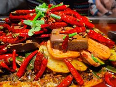 -探鱼·鲜青椒爽麻烤鱼(中天广场店)