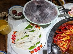 四川鲜毛肚-根据地火锅(南河桥店)