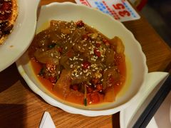 酸辣海蜇丝-花椒笑成都小馆(百脑汇店)