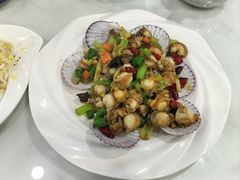 葱爆威海扇贝-郭姐·威海渔村(黄兴路店)