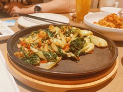 焗锅气奶白菜-小大董·烤鸭(凤凰汇店)