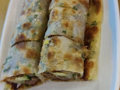 葱饼卷牛肉-台北楚楚园馅饼粥(虹桥南丰城店)