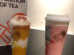 芝士莓莓桃-喜茶(东莞汇一城店)