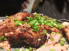 绿茶葱香烤鸡-绿茶餐厅(崇文门新世界店)