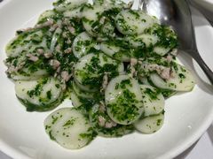 荠菜肉丝炒年糕-新吉士·上海菜(浦东LCM置汇旭辉店)