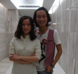 我和袁亮老师-美秀造型