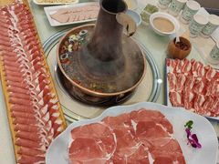 豪气大片羊肉-阳坊胜利涮羊肉(阳坊老店)