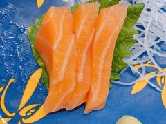三文鱼生鱼片-京樽回転寿司(奥林匹克店)