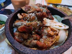 香煎鸡扒石锅饭-渔记茶餐厅(渔村店)