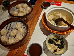 蟹粉【蟹膏】小笼双拼(各3只)-馋三尺蟹粉小笼(人民广场店)