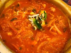 猪颈肉泡菜汤-金北顺大锅家(신사본점)