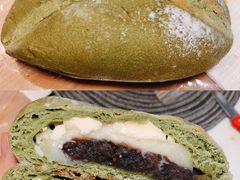 抹茶麻薯三角-Juicy Bakery(大学路店)