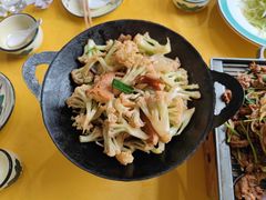 -金杏·粘卷子 烤鸭 农家菜