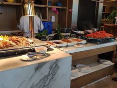 自助取餐区-都会尚膳·海鲜自助餐厅(重庆万豪酒店)