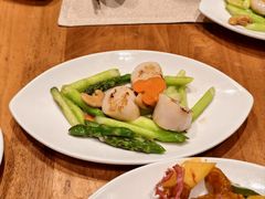 蘆筍腰果炒帶子-云龙轩(迪士尼探索家度假酒店)