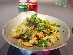 干锅丽水香菇花菜-探花·意境江南菜·唐伯虎文化体验店·松鼠桂鱼(观前店)