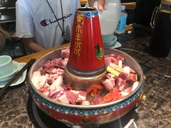 苏尼特羔羊肉-贰重天冰煮羊自助火锅(东坝店)
