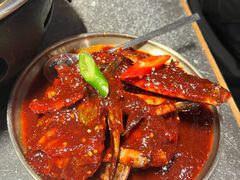 -草家酱蟹炭火烤肉店(珲春南路二店)