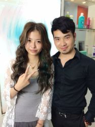 点击看大图 模特合影-CARR SALON